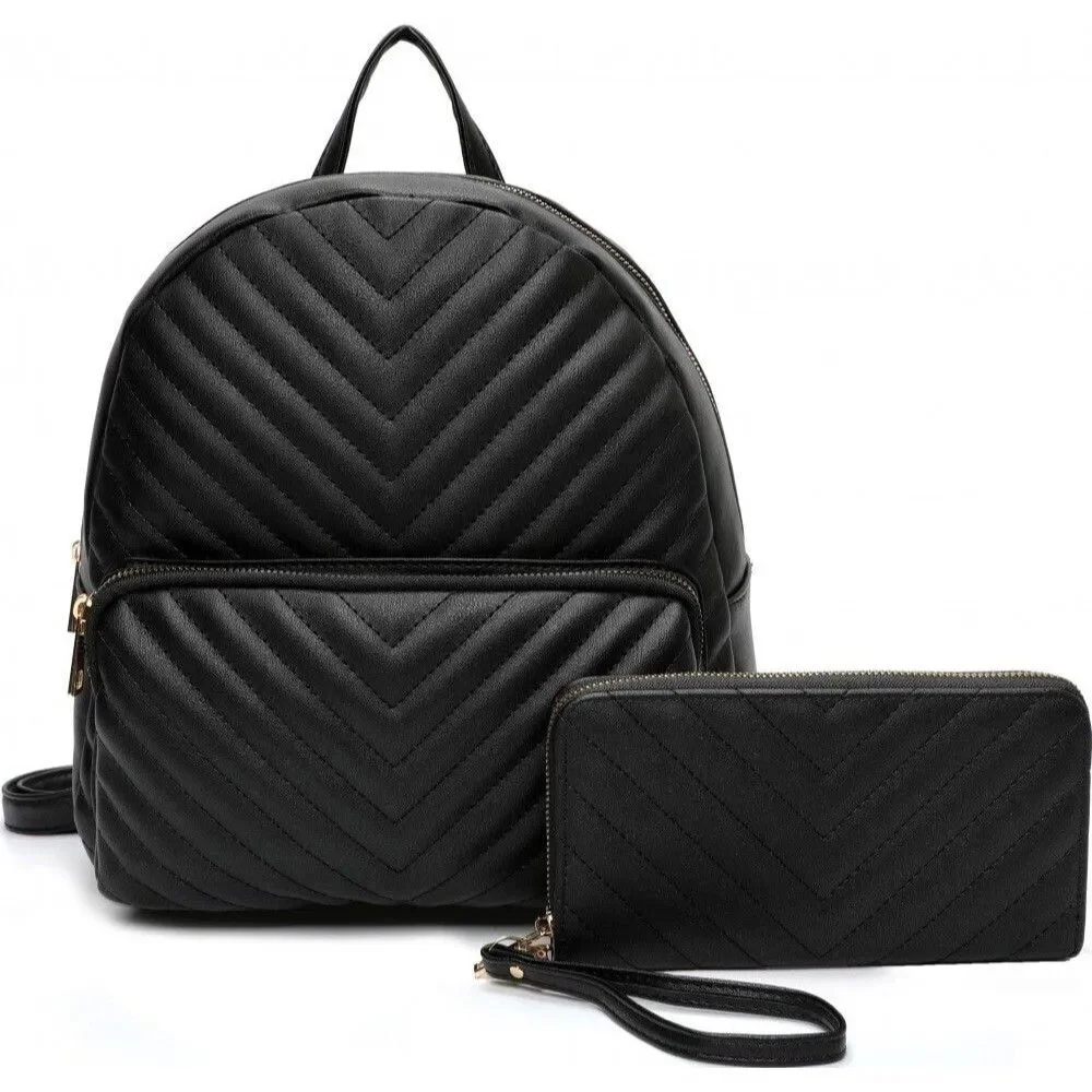Black Classic Backpack Combo Set